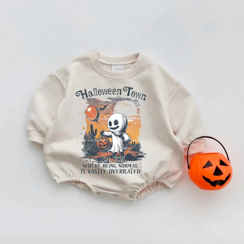 Baby Halloween town Romper