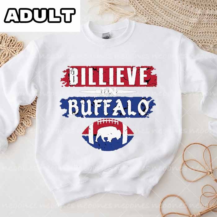 Baby Buffalo Bills Romper and Adult Sweatshirt