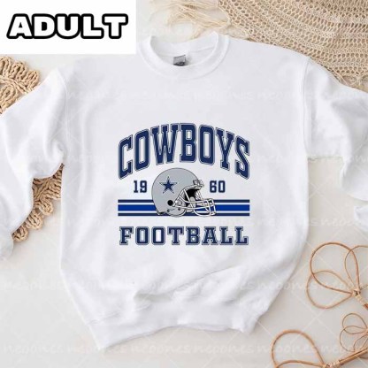 Baby football Romper and Adult Sweatshirt