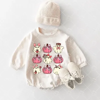 Baby Halloween  Romper and Adult Sweatshirt