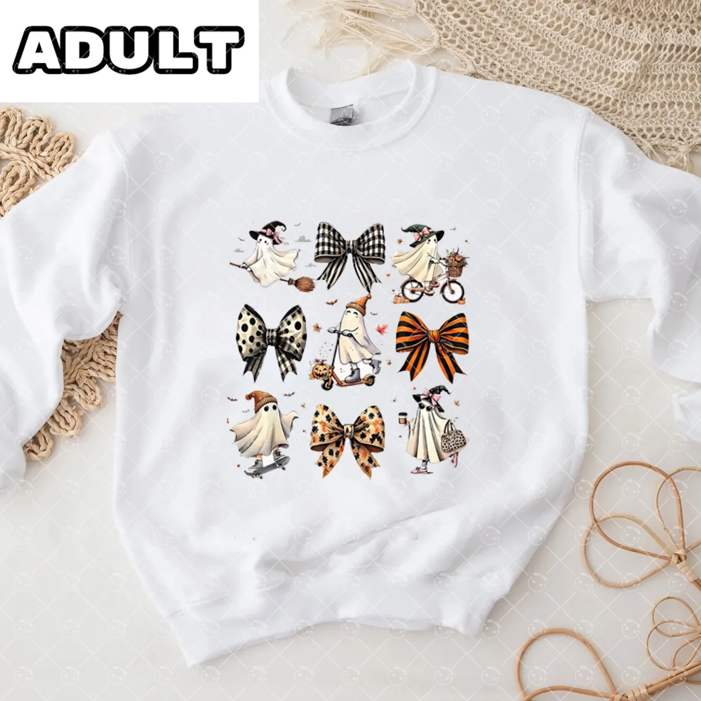 Baby Halloween  Romper and Adult Sweatshirt