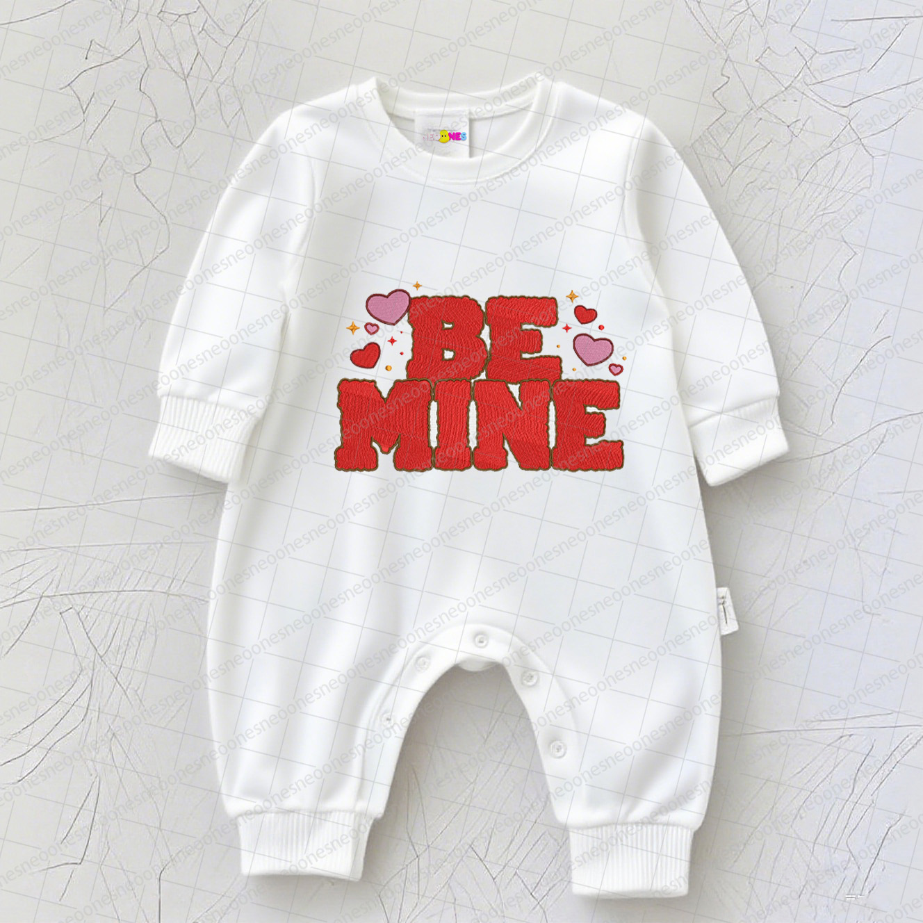 Baby Girl Valentine's Day Romper
