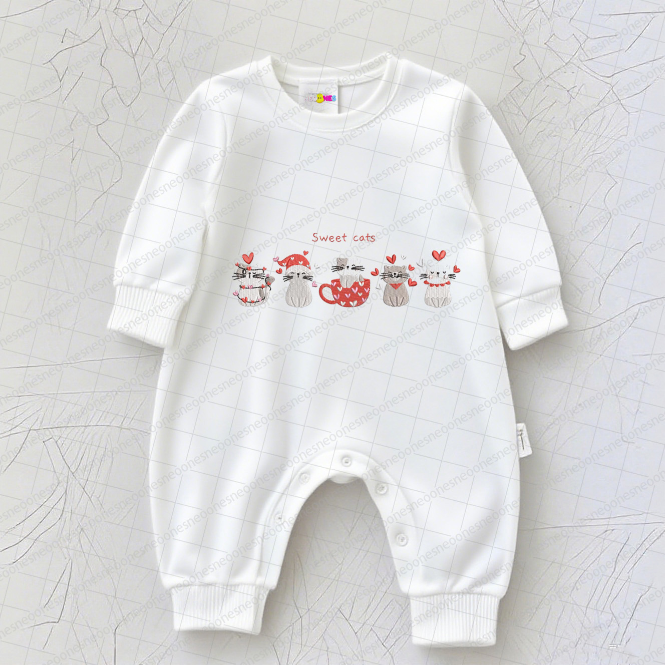 Baby Girl Valentine's Day Romper
