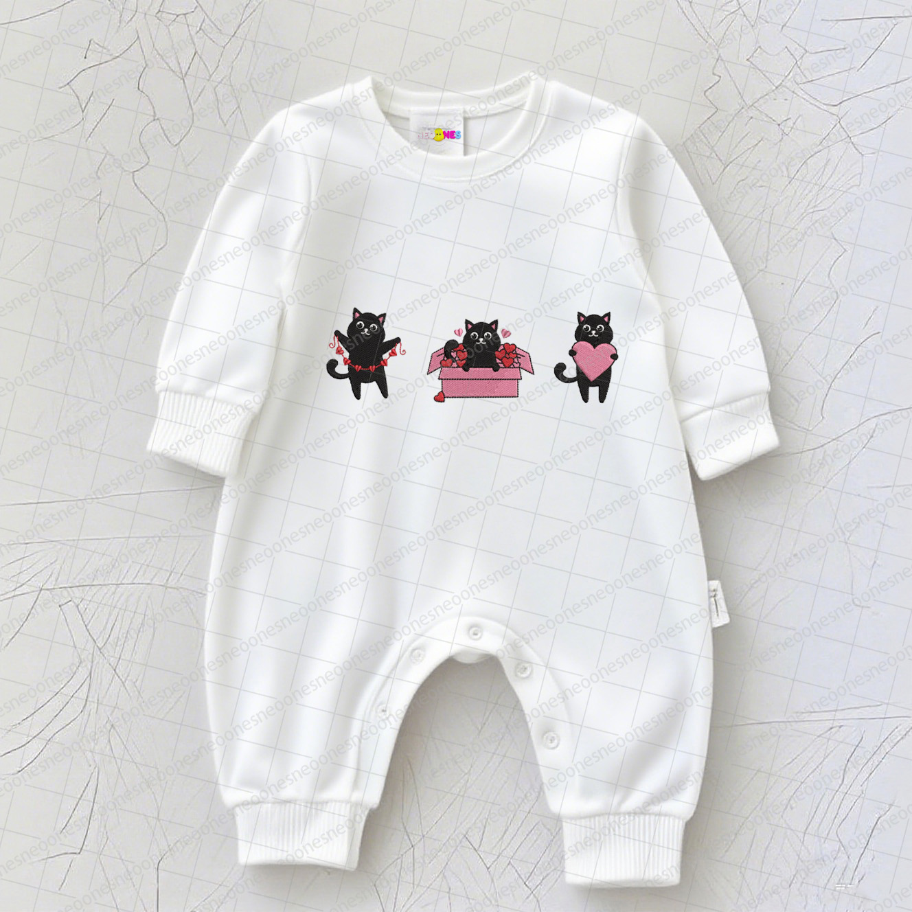 Baby Girl Valentine's Day Romper