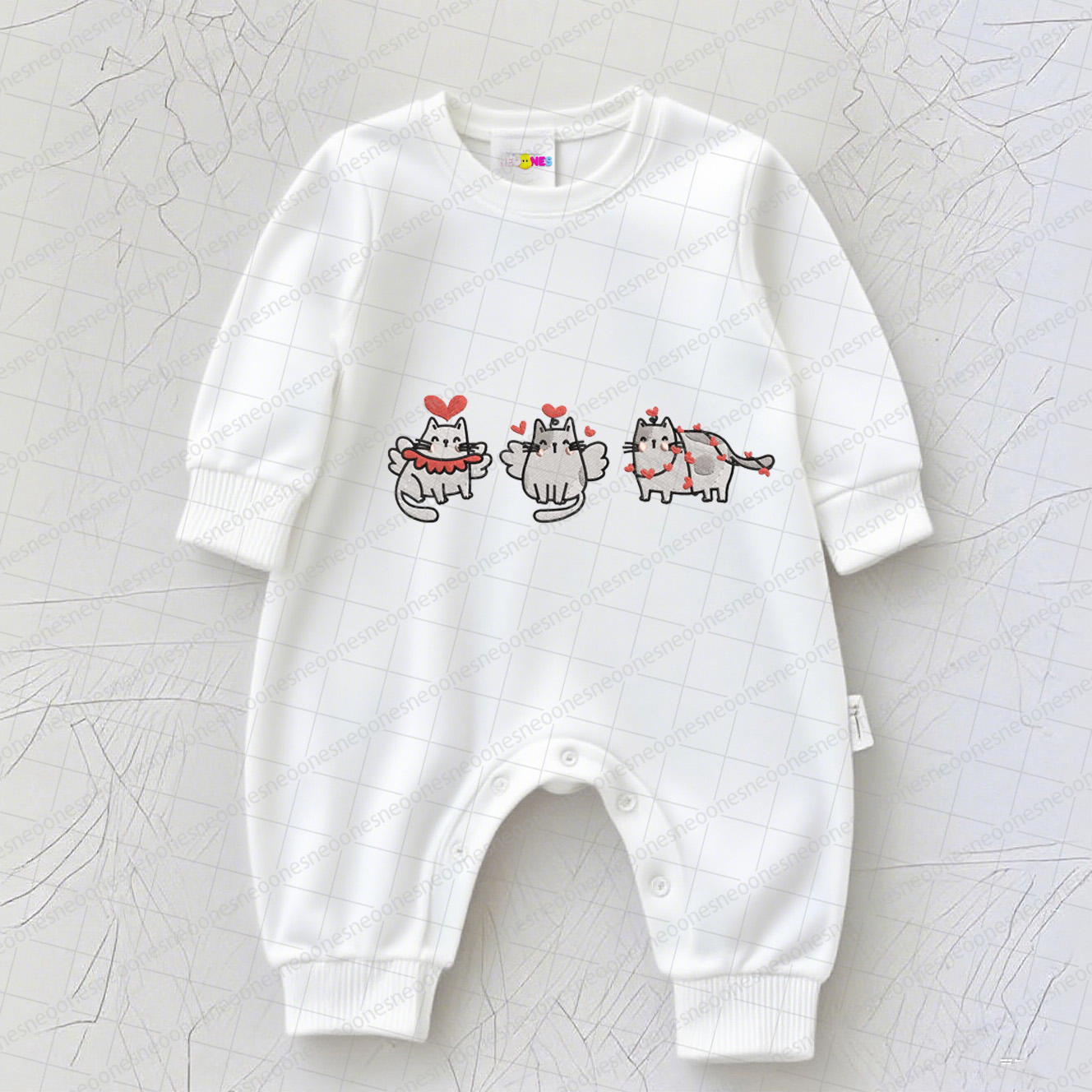 Baby Girl Valentine's Day Romper