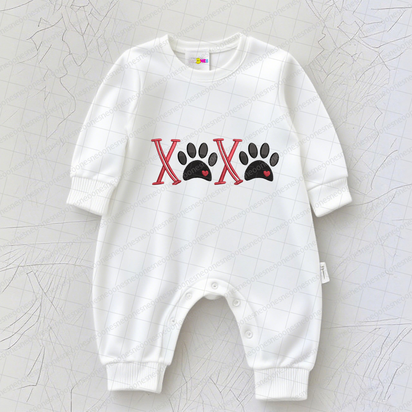 Baby Girl Valentine's Day Romper