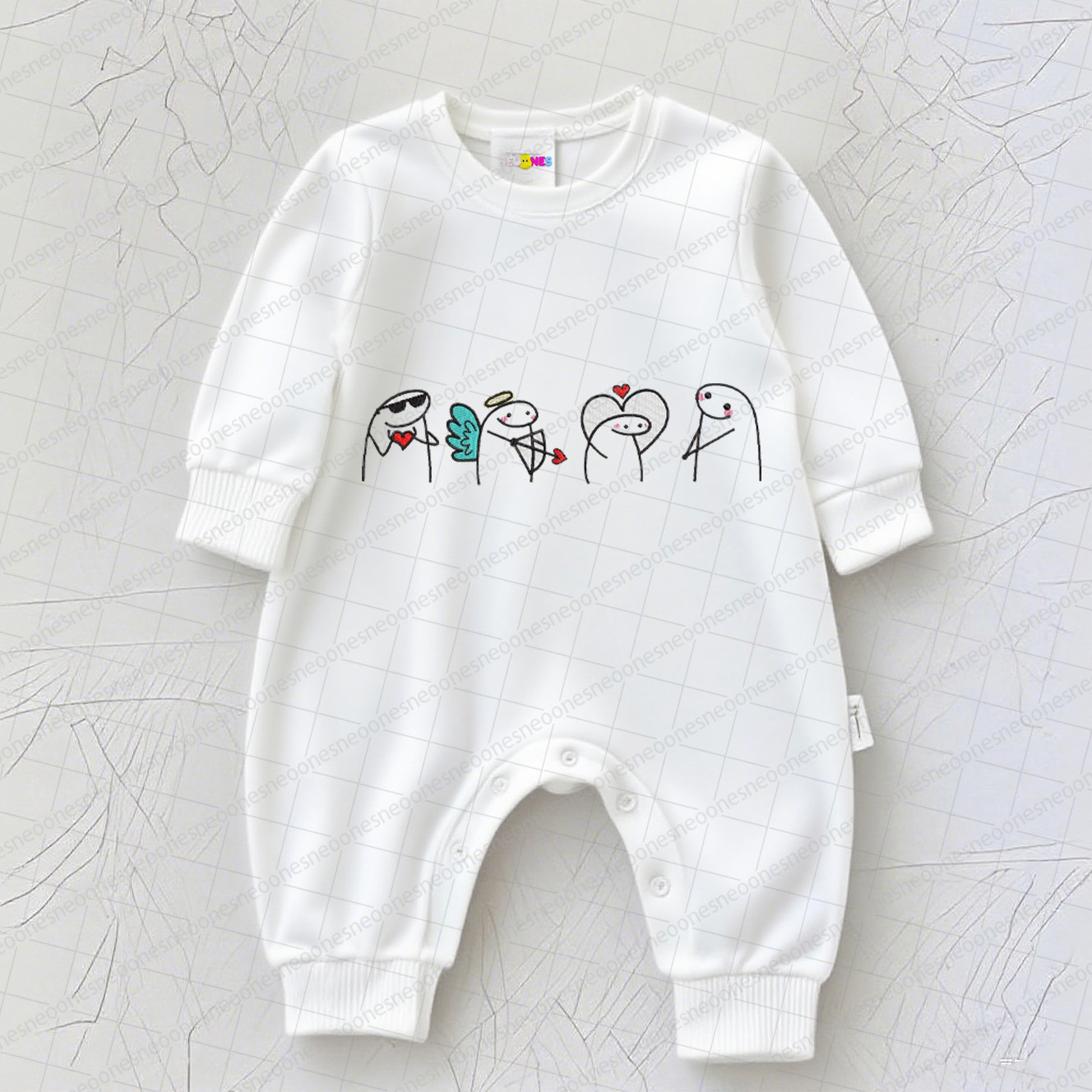 Baby Girl Valentine's Day Romper