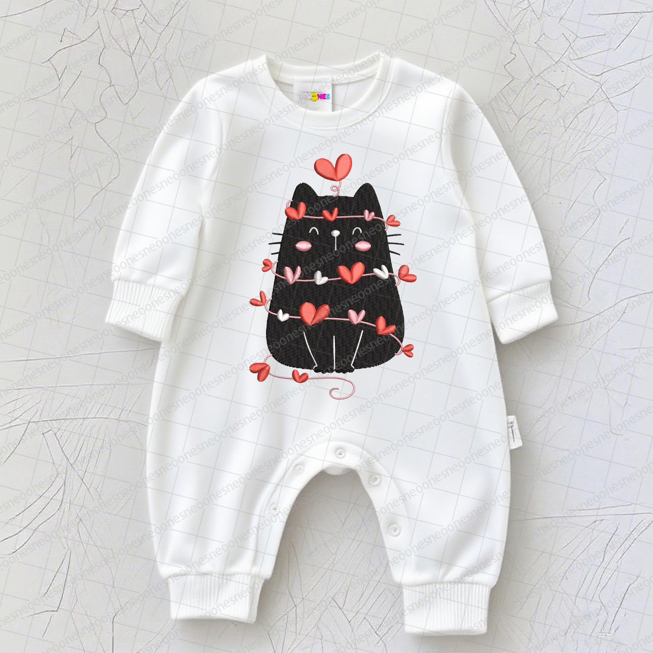 Baby Girl Valentine's Day Romper