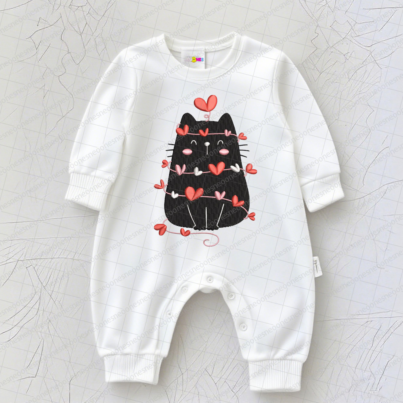 Baby Girl Valentine's Day Romper