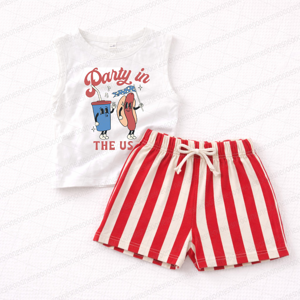 2-piece Baby Independence Day Set