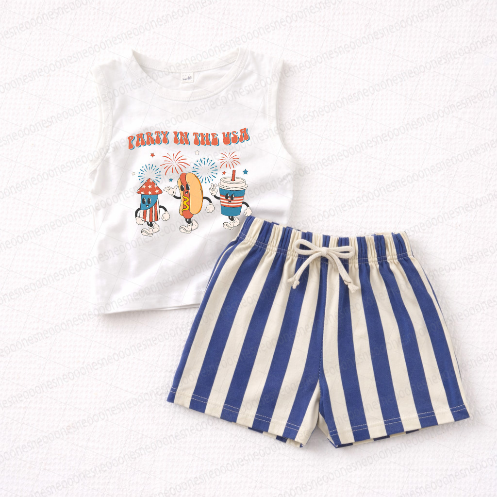2-piece Baby Independence Day Set