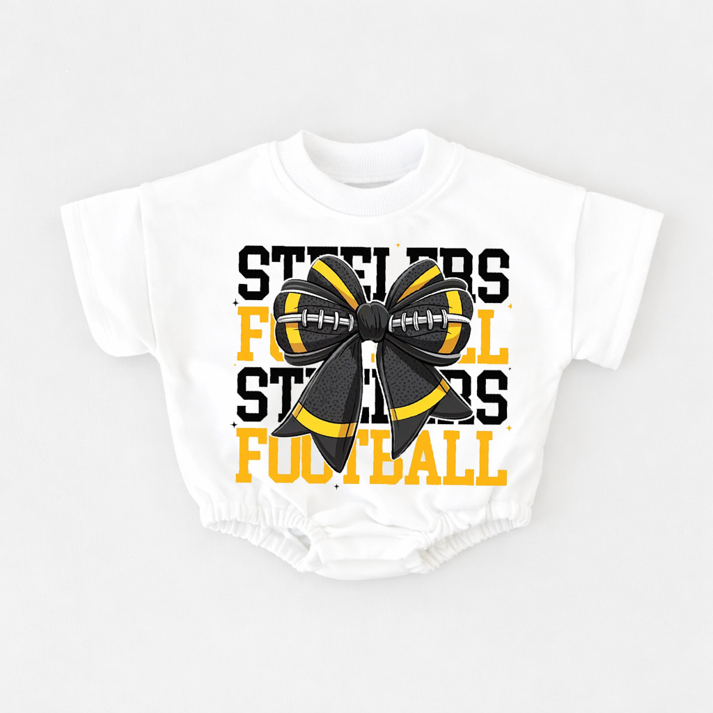 Baby  Football Romper And Matching Adult Hoodie