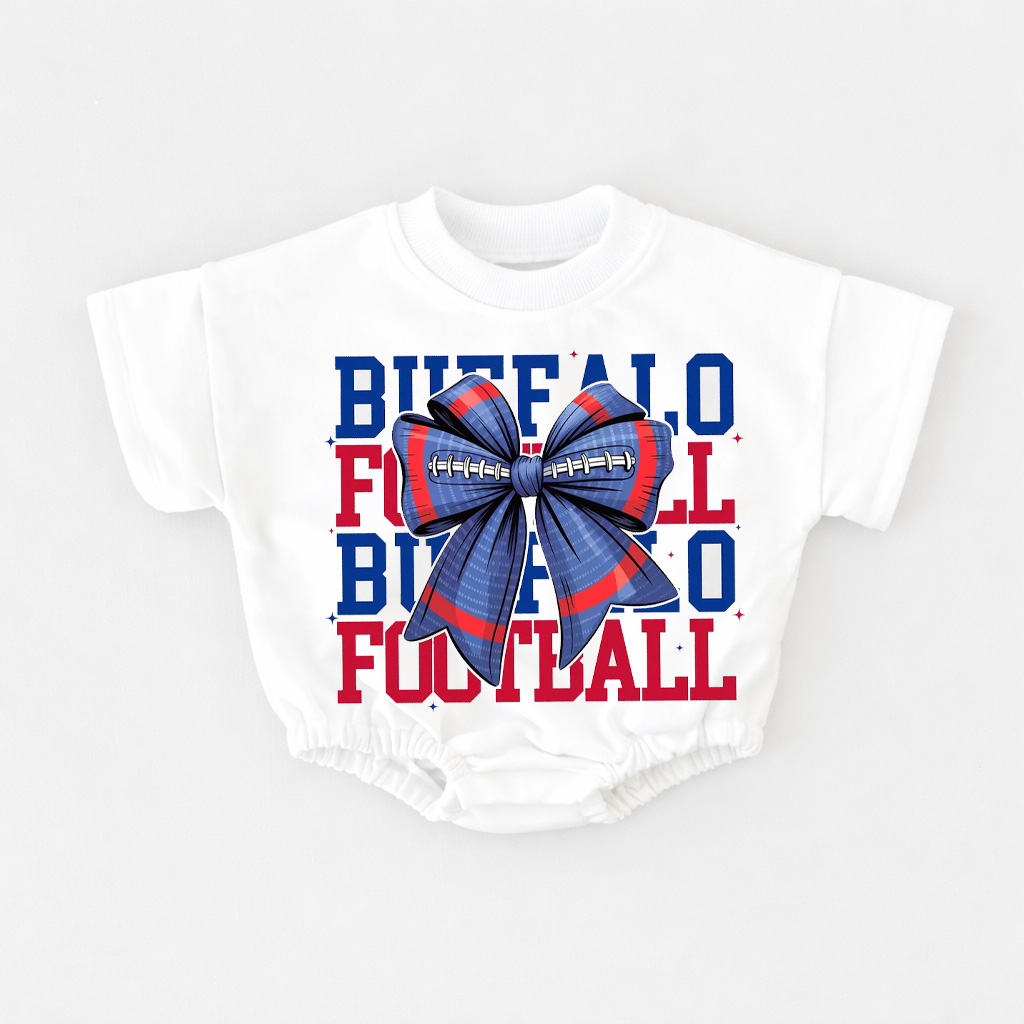 Baby  Football Romper And Matching Adult Hoodie