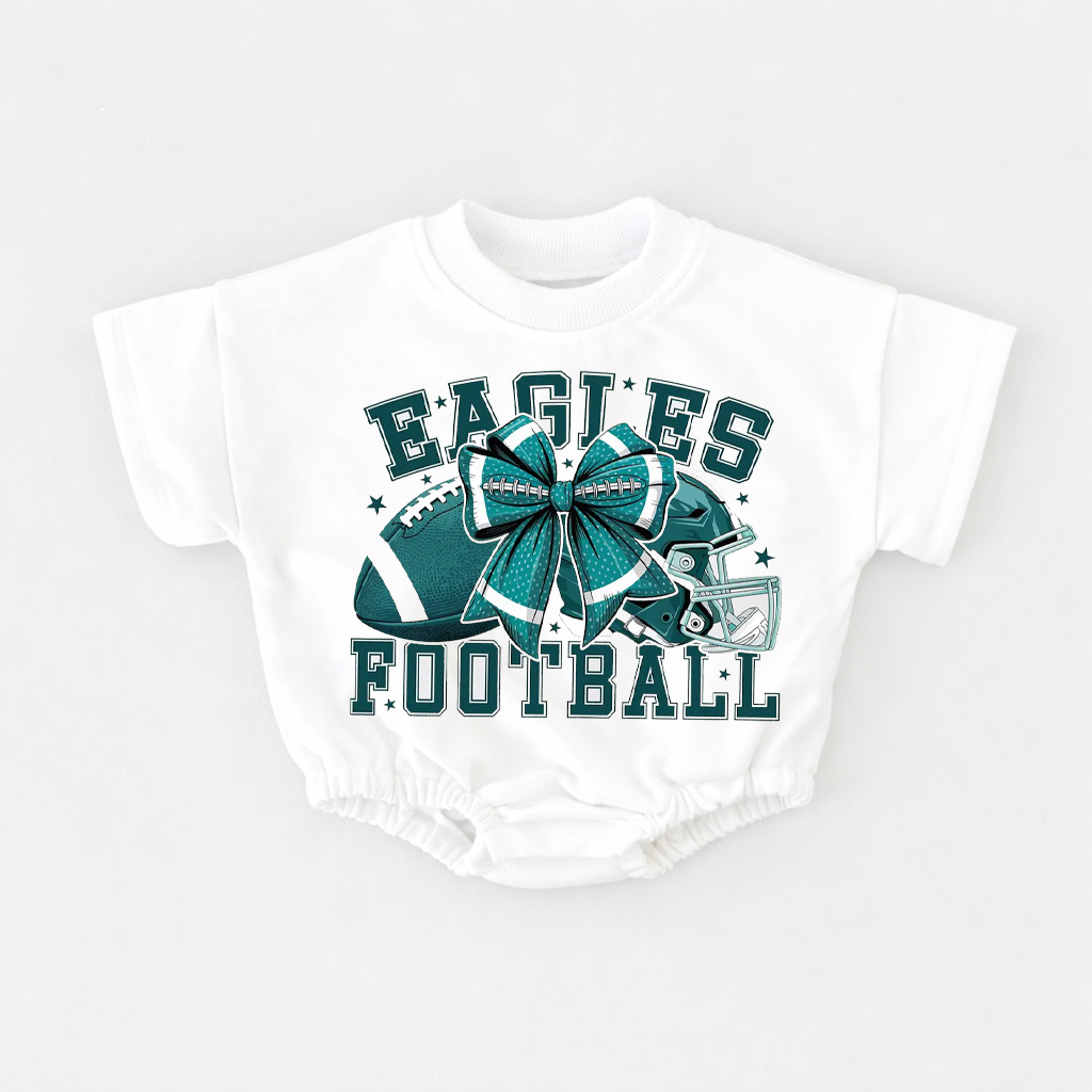 Baby  Football Romper And Matching Adult Hoodie