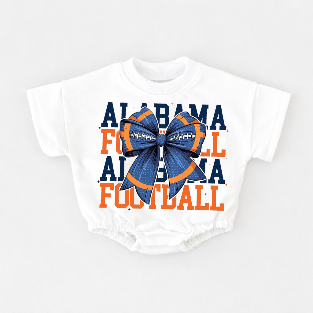 Baby  Football Romper And Matching Adult Hoodie