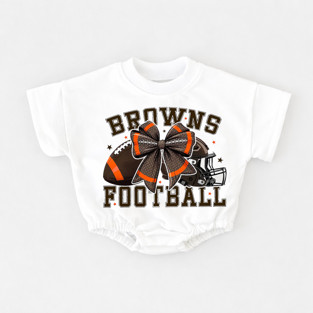 Baby  Football Romper And Matching Adult Hoodie