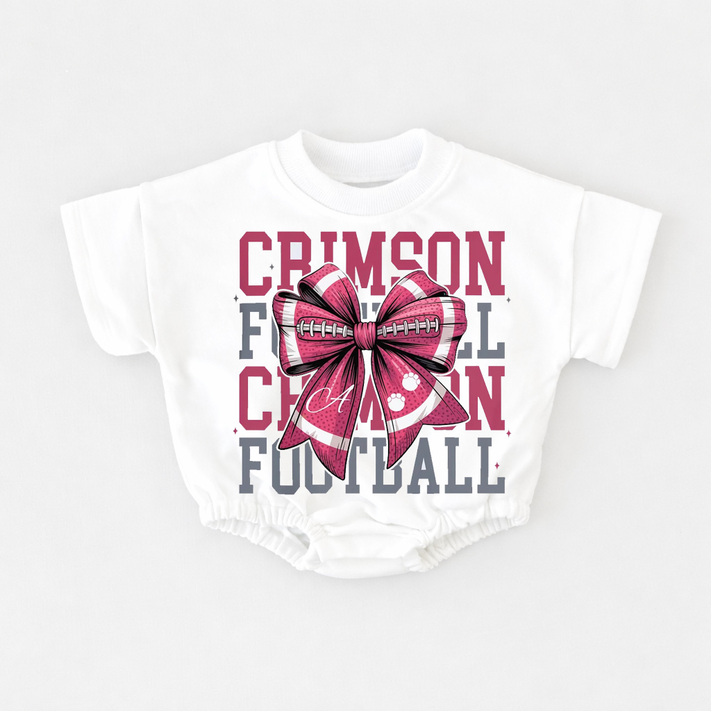 Baby  Football Romper And Matching Adult Hoodie