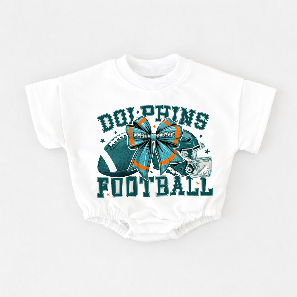 Baby  Football Romper And Matching Adult Hoodie
