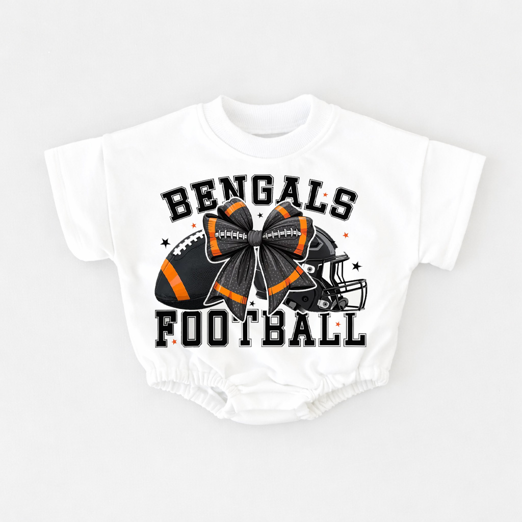 Baby  Football Romper And Matching Adult Hoodie
