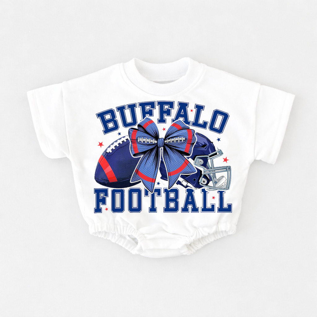 Baby  Football Romper And Matching Adult Hoodie