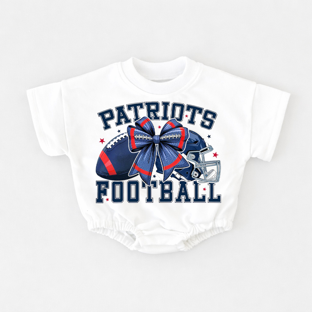 Baby  Football Romper And Matching Adult Hoodie