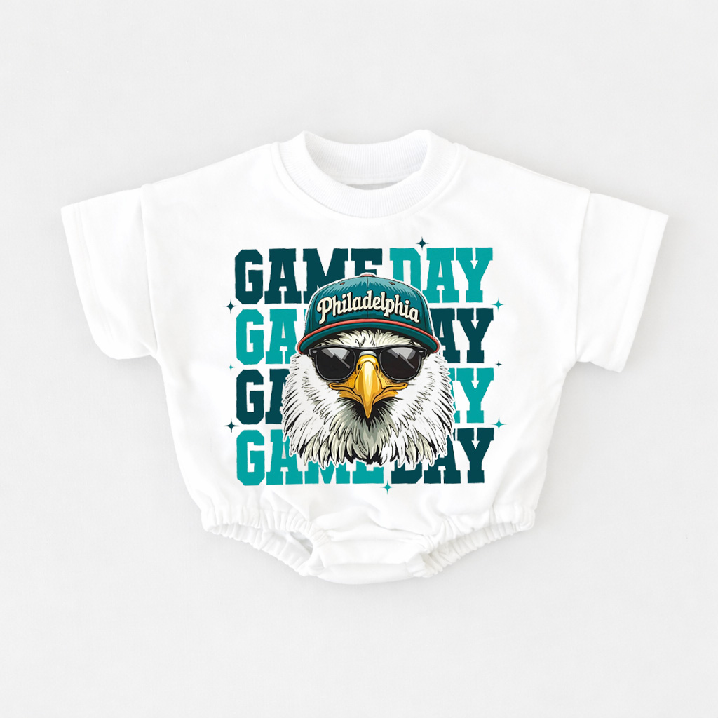 Baby  Football Romper And Matching Adult Hoodie