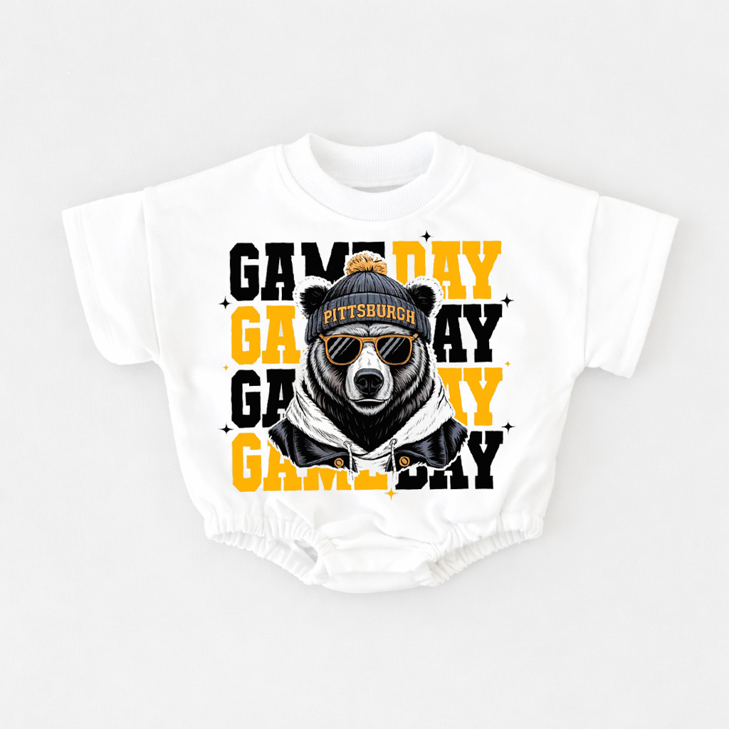 Baby  Football Romper And Matching Adult Hoodie