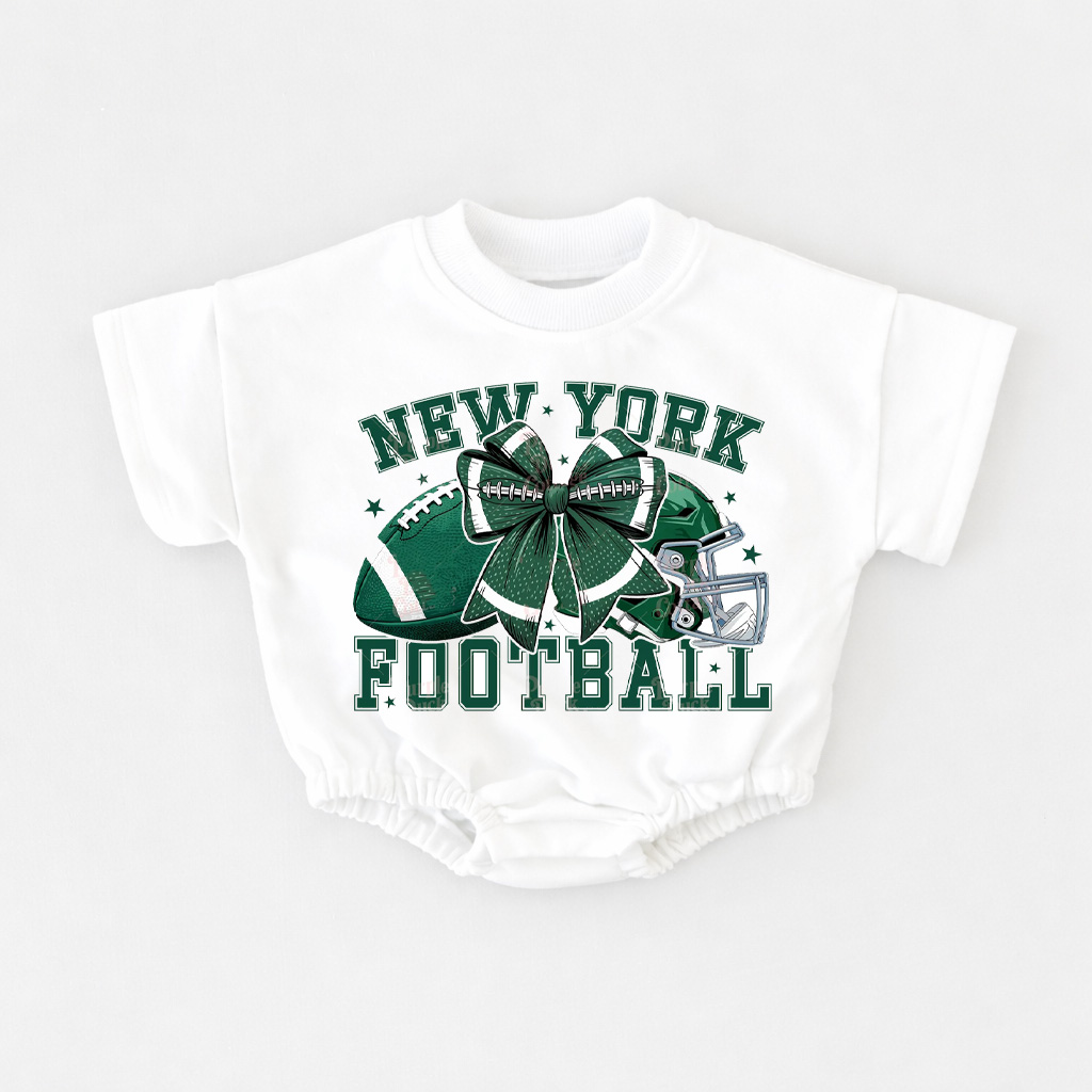 Baby  Football Romper And Matching Adult Hoodie