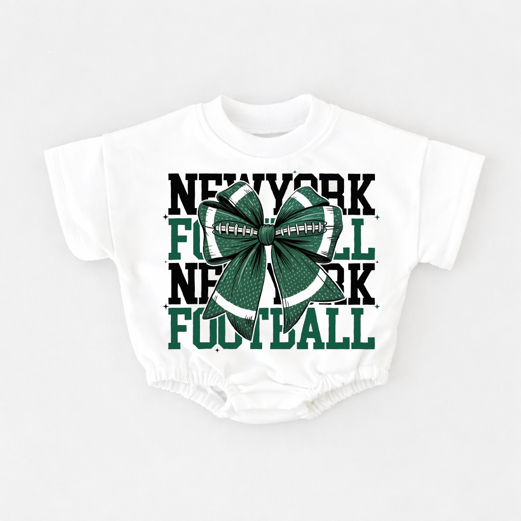 Baby  Football Romper And Matching Adult Hoodie