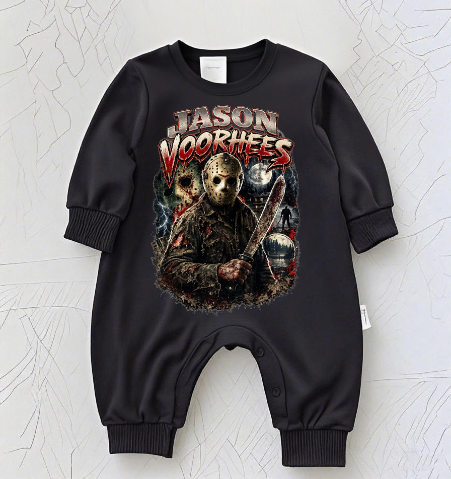 Baby Halloween Print Romper