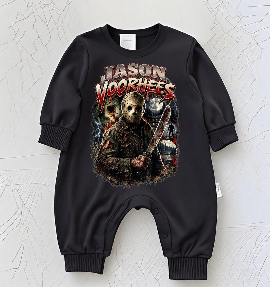 Baby Halloween Print Romper