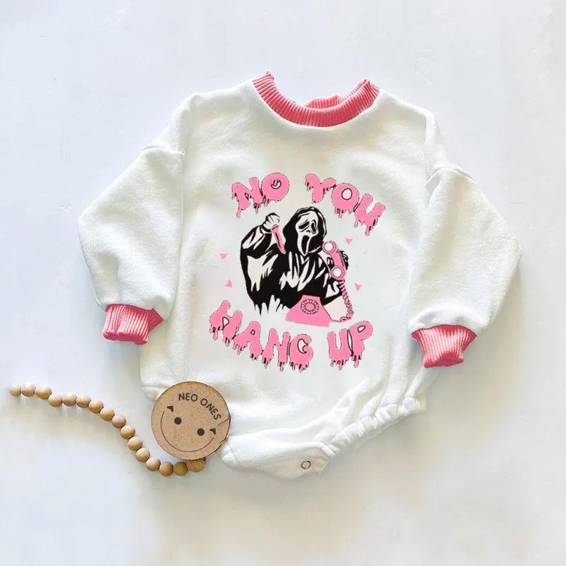 Baby Girl No You Hang Up Romper