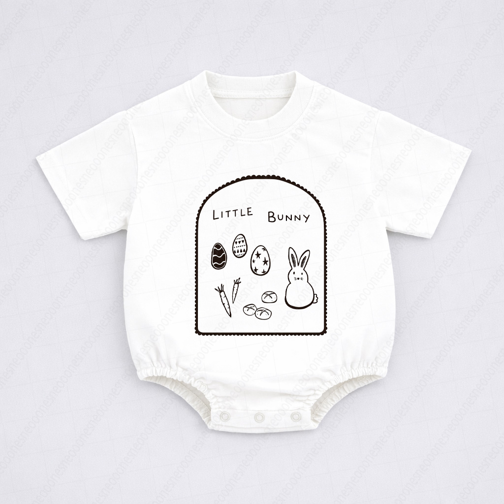 Baby Easter Printed Romper