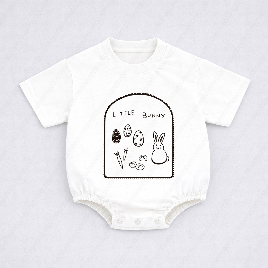 Baby Easter Printed Romper