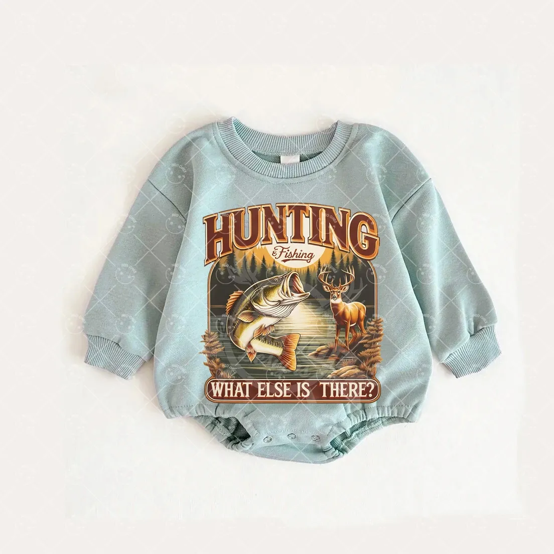 Baby Fishing and hunting Romper