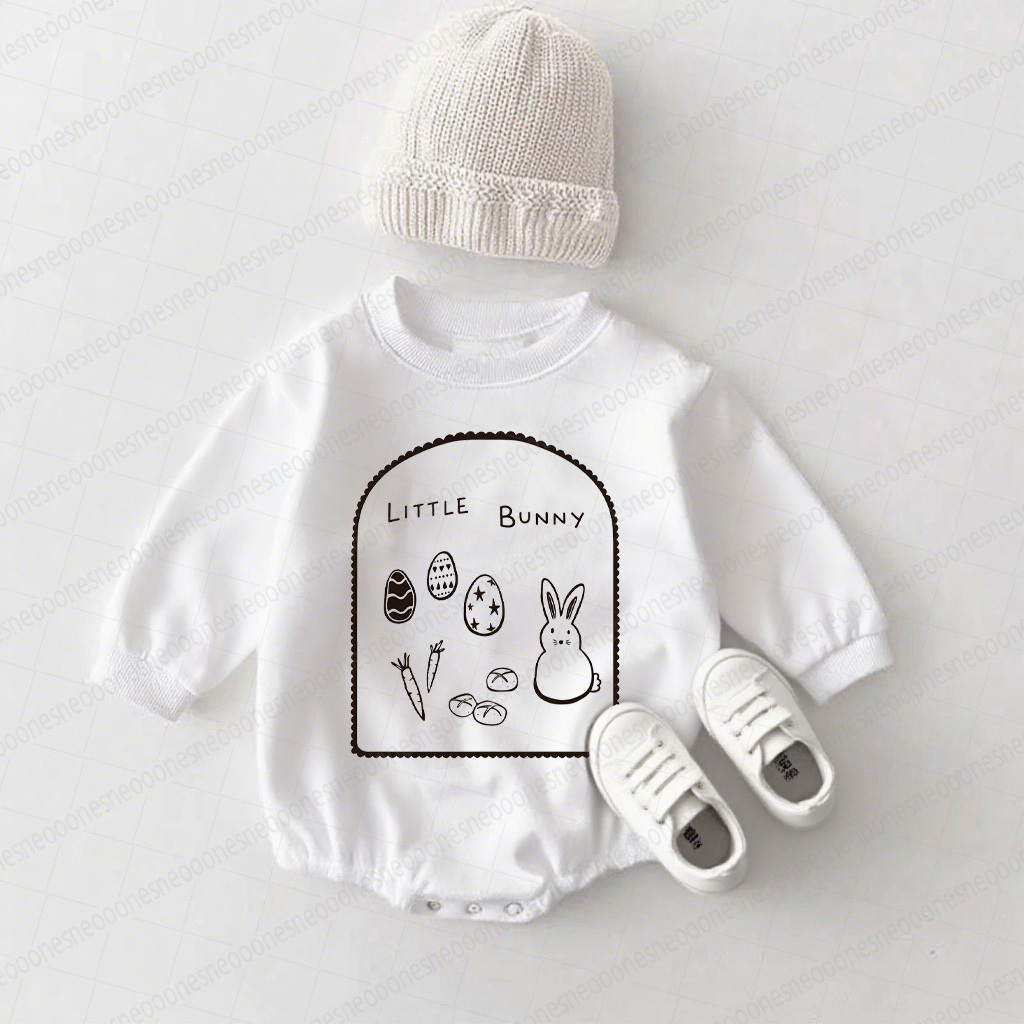 Baby Easter Printed Romper