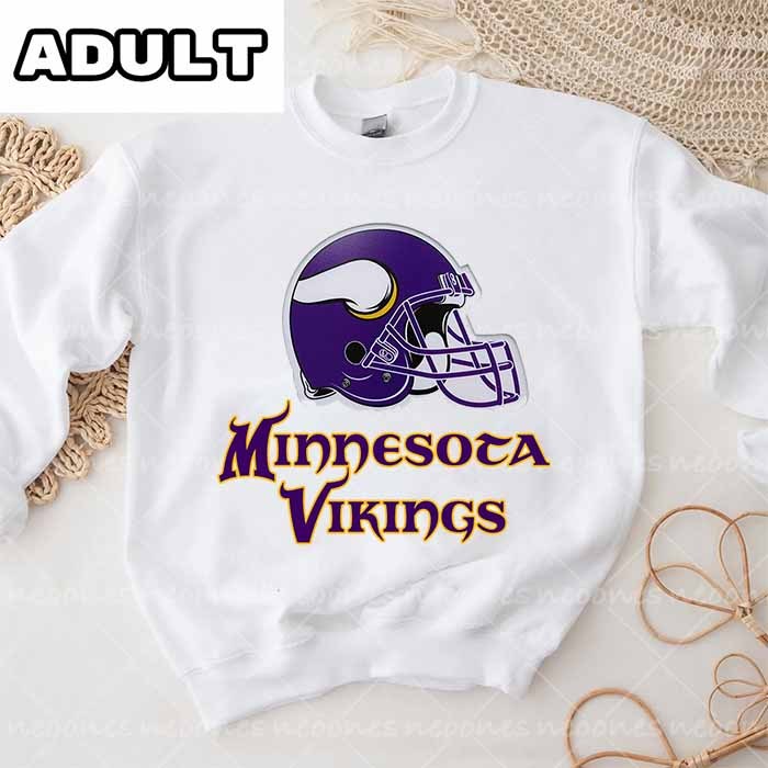 Baby Minnesota Vikings Romper and Adult Sweatshirt