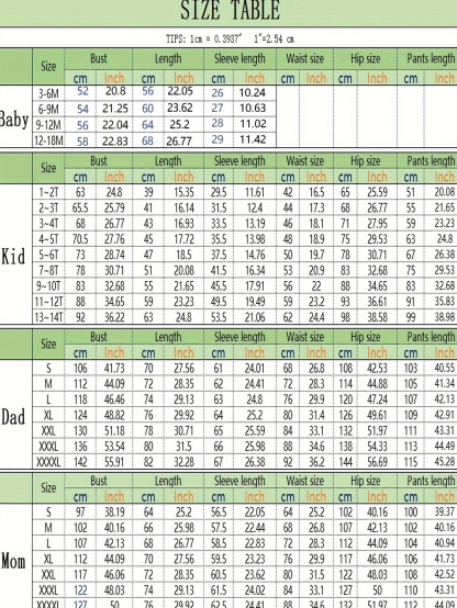 Holiday Santa Claus Print Matching Family Pajama Set | Long Sleeve