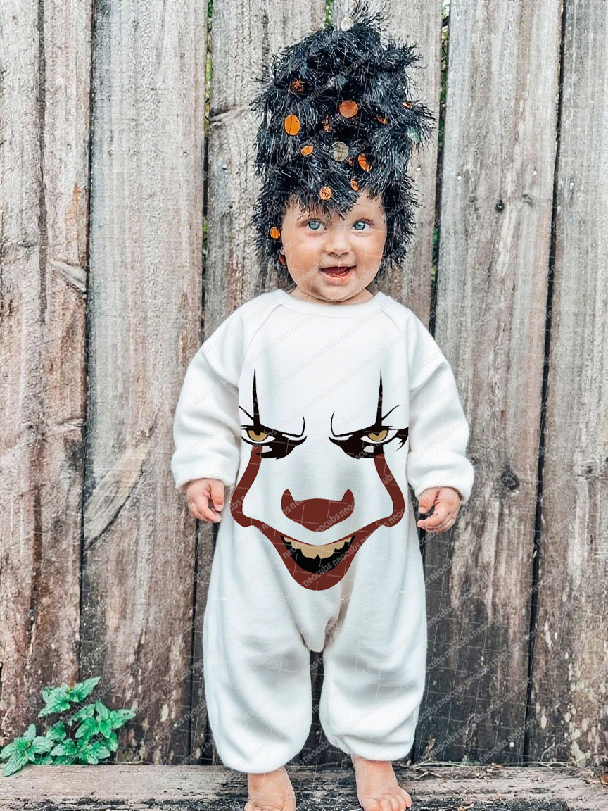 Baby Halloween Print Romper