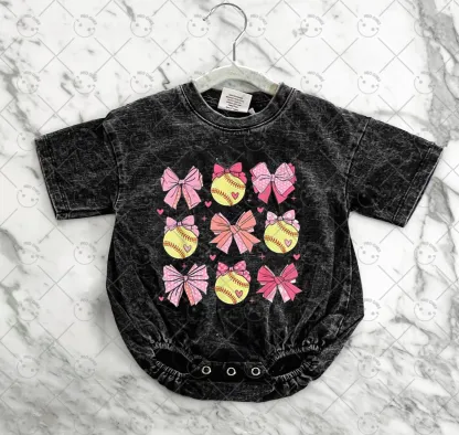 Baby Baseball Rompers and Adult T-Shirts