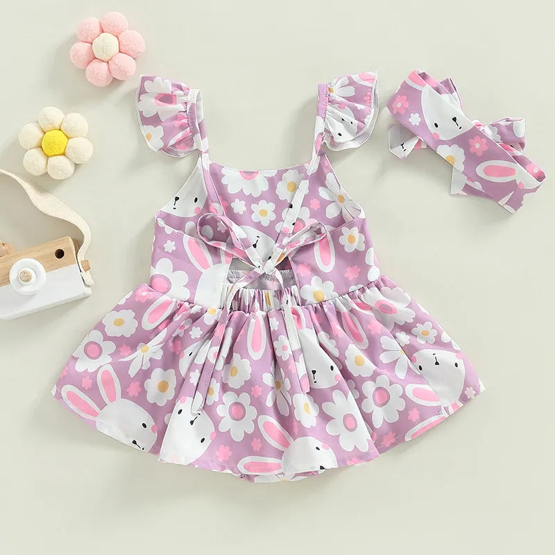 Baby sleeveless easter day Bodysuit