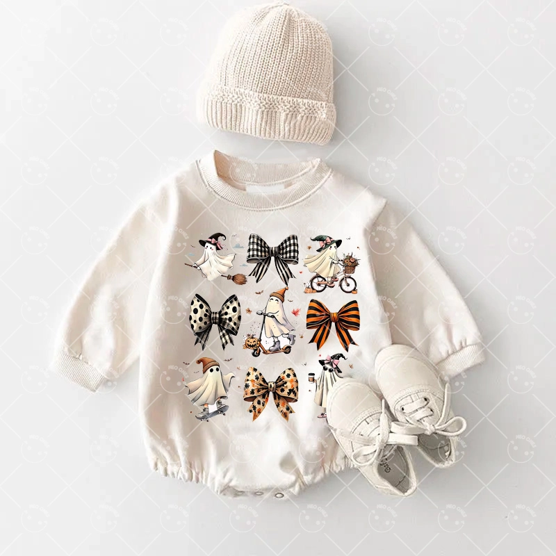 Baby Halloween  Romper and Adult Sweatshirt