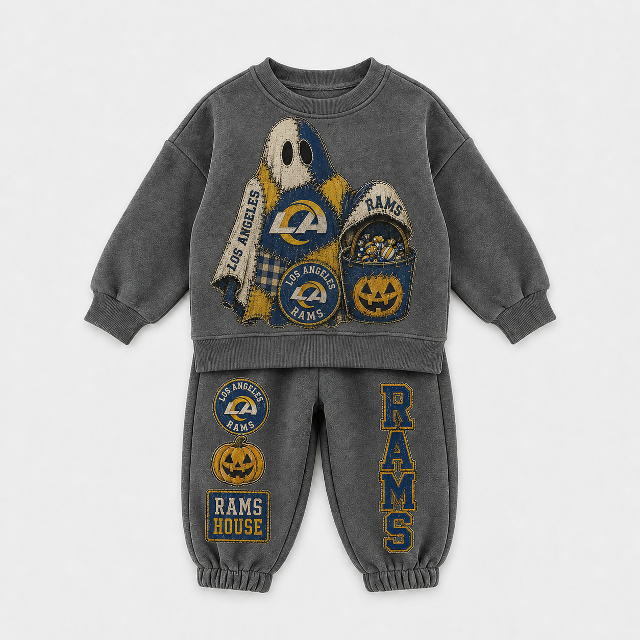 Baby Football Set And Matching Adult Sweater