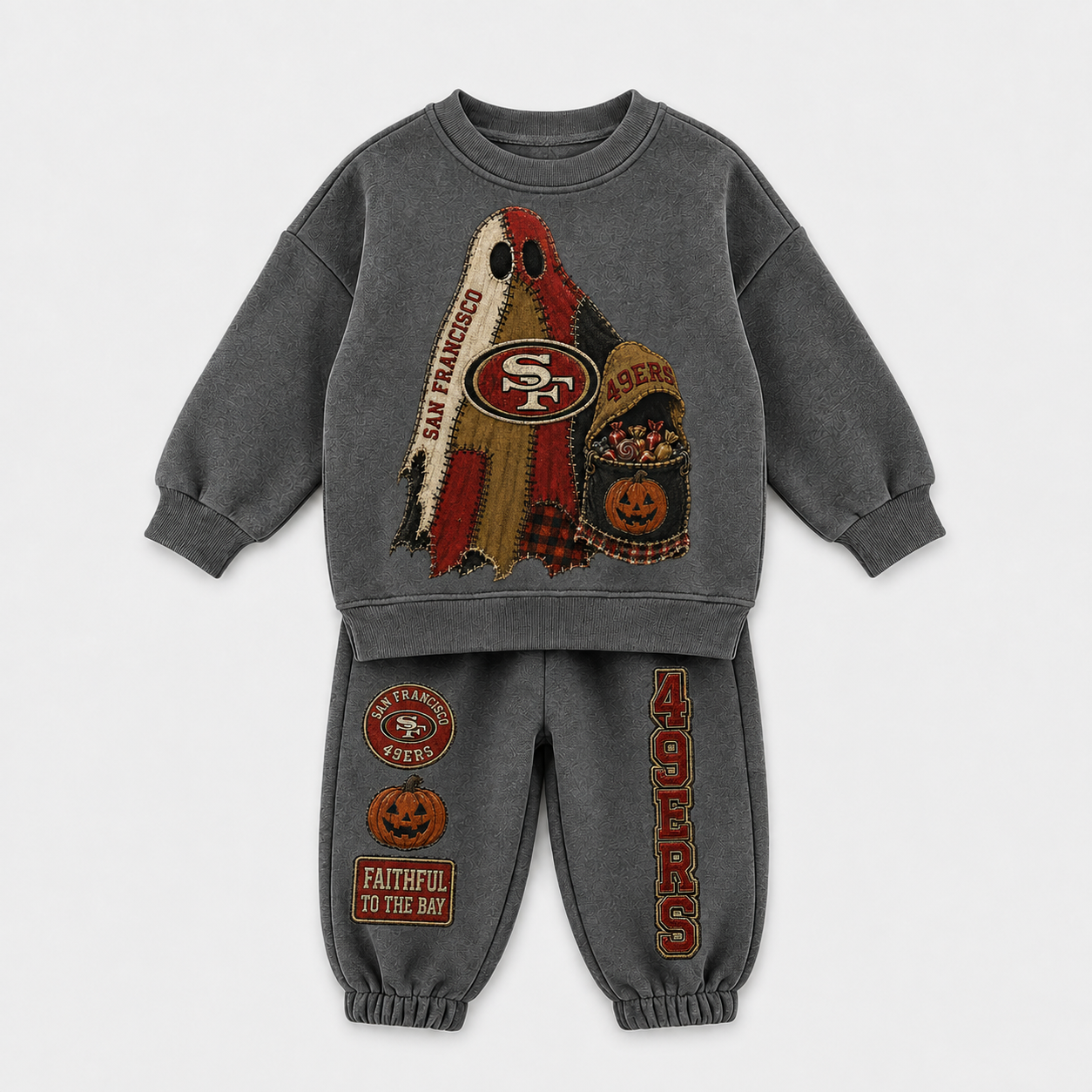 Baby Football Set And Matching Adult Sweater