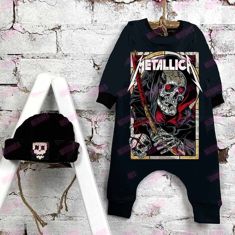 Baby Print Romper and Adult Tee