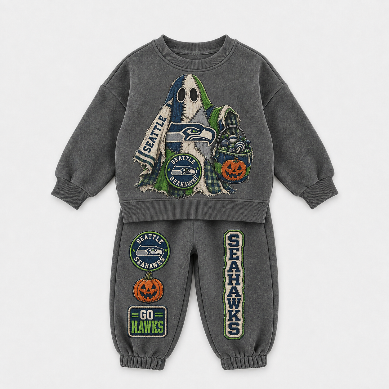 Baby Football Set And Matching Adult Sweater
