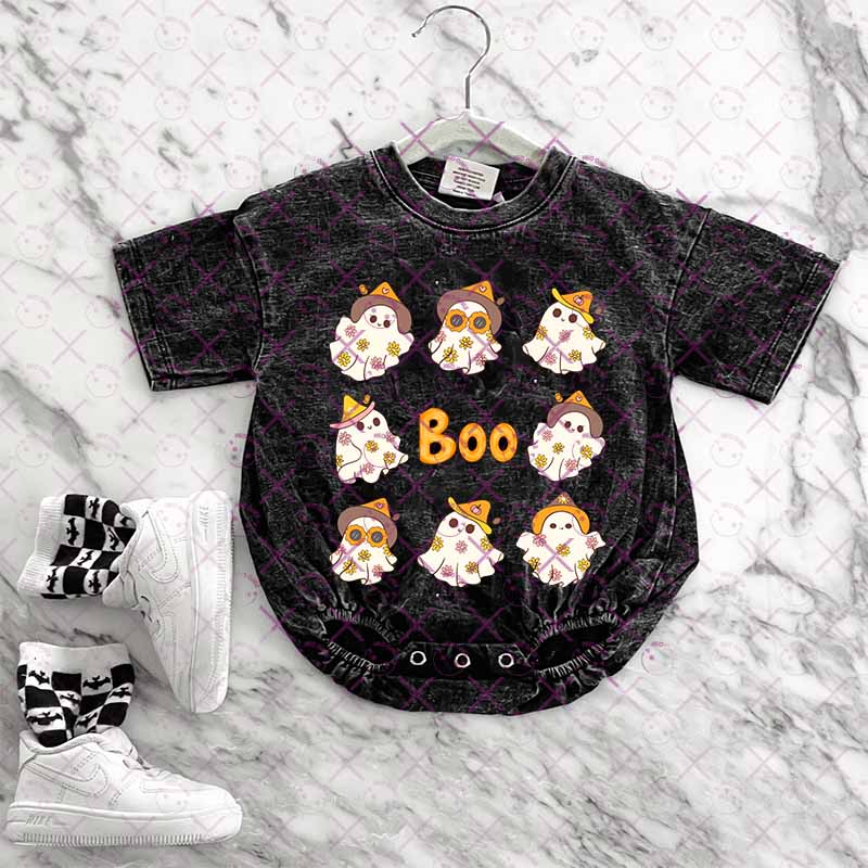 Baby Broncos football Romper