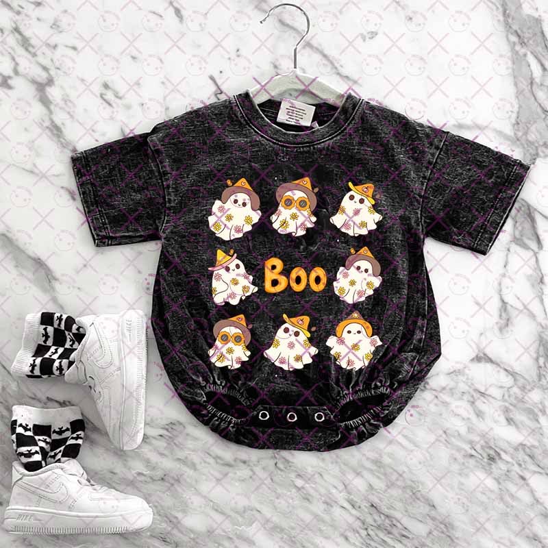 Baby Broncos football Romper