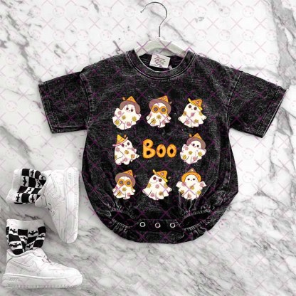 Baby Broncos football Romper