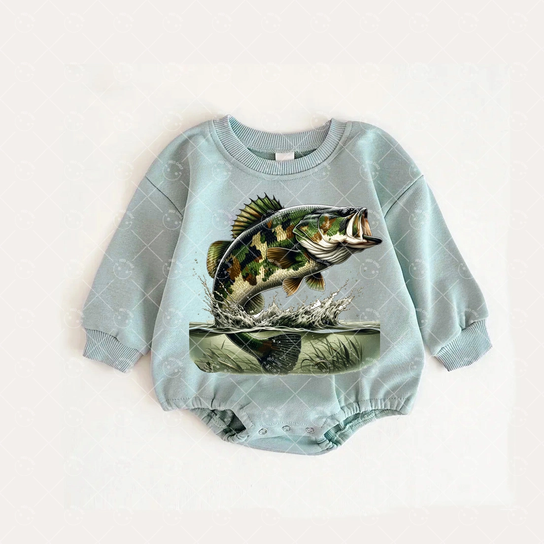 Baby Hunting Fishing  Romper